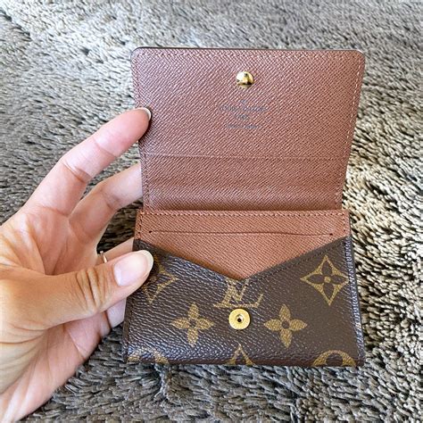 louis vuitton business cards|lv envelope business card holder.